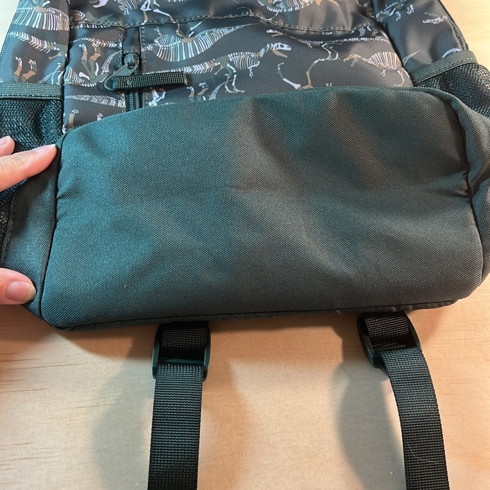 Dinosaur Print Backpack - Green - Picture 2 of 9